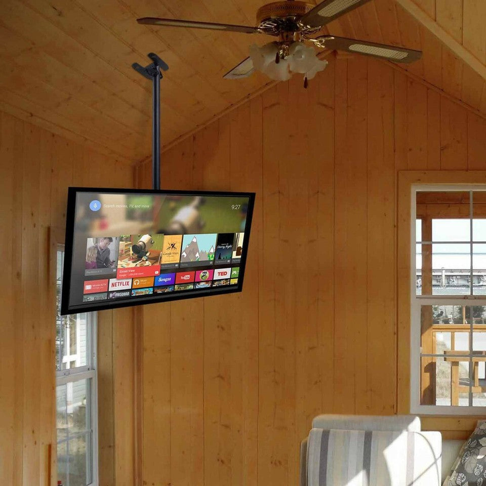 Ceiling Wall Mount TV Bracket 27- 65" with Tilt Feature & 180 Rotate For Samsung