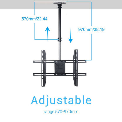 Ceiling Wall Mount TV Bracket 27- 65" with Tilt Feature & 180 Rotate For Samsung