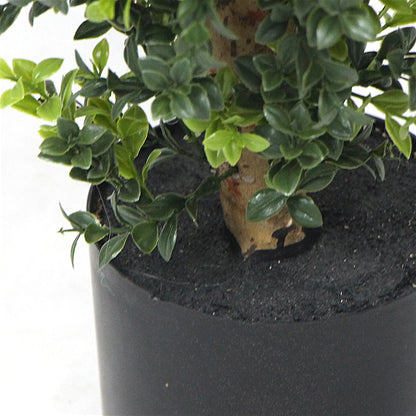 Artificial Potted Topiary Tree 120cm UV Resistant - Mekamart Australia