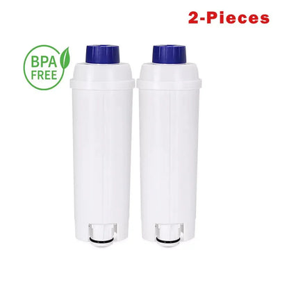2pcs pack DeLonghi DLSC002 Carbon Filter – Replacement Water Filter for DeLonghi Coffee Machines, Active Carbon Purification - Mekamart Australia