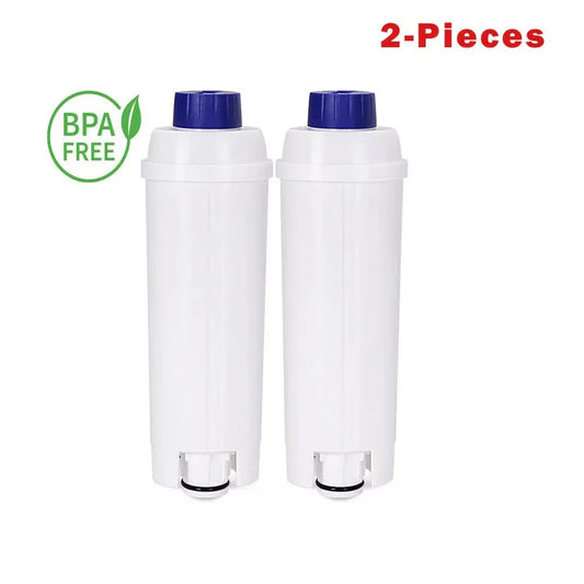 2pcs pack DeLonghi DLSC002 Carbon Filter – Replacement Water Filter for DeLonghi Coffee Machines, Active Carbon Purification - Mekamart Australia