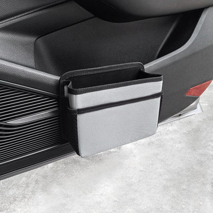 Grey Upgraded Waterproof Car Storage Bag - Multi-Position Hanging Organizer - Mekamart Australia