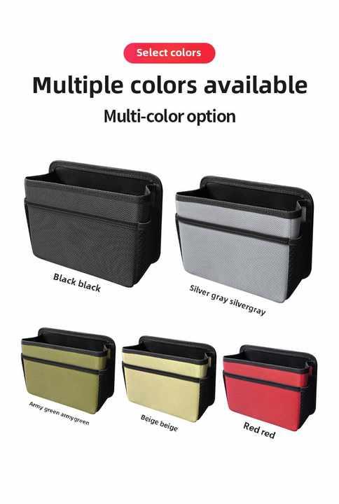 Grey Upgraded Waterproof Car Storage Bag - Multi-Position Hanging Organizer - Mekamart Australia