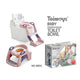 Pink Children's Toilet Trainer Seat - Foldable Potty Ladder with Color Box, Easy-to-Use Toilet Seat for Kids - Mekamart Australia