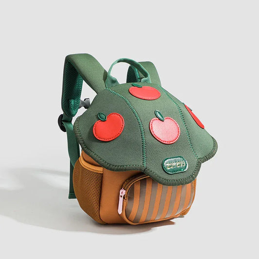 Green New Kids Cartoon Backpack – Lightweight, Personalized School Bag for Toddlers and Preschoolers – Perfect for Travel and Outdoor Adventures - Mekamart Australia