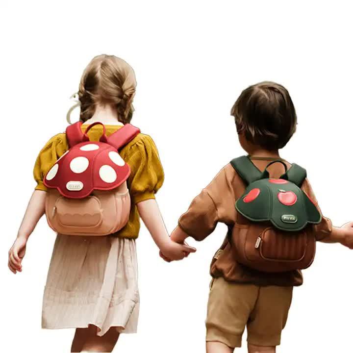 Pink New Kids Cartoon Backpack – Lightweight, Personalized School Bag for Toddlers and Preschoolers – Perfect for Travel and Outdoor Adventures - Mekamart Australia