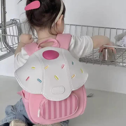 Pink New Kids Cartoon Backpack – Lightweight, Personalized School Bag for Toddlers and Preschoolers – Perfect for Travel and Outdoor Adventures - Mekamart Australia
