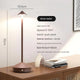 Brown Modern Minimalist Aluminum LED Mushroom Night Light - Creative Bedside Atmosphere Lamp for Dining Room and Bedroom - Mekamart Australia