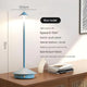 Blue Modern Minimalist Aluminum LED Mushroom Night Light - Creative Bedside Atmosphere Lamp for Dining Room and Bedroom - Mekamart Australia