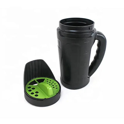 Garden Lawn Seed Spreader and Snow Salt Dispenser – Portable Handheld Seeder - Mekamart Australia