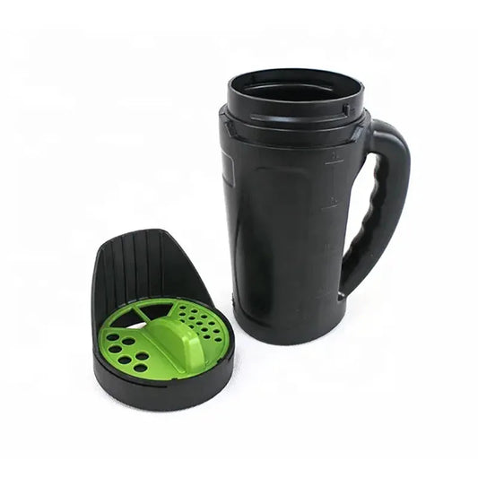 Garden Lawn Seed Spreader and Snow Salt Dispenser – Portable Handheld Seeder - Mekamart Australia