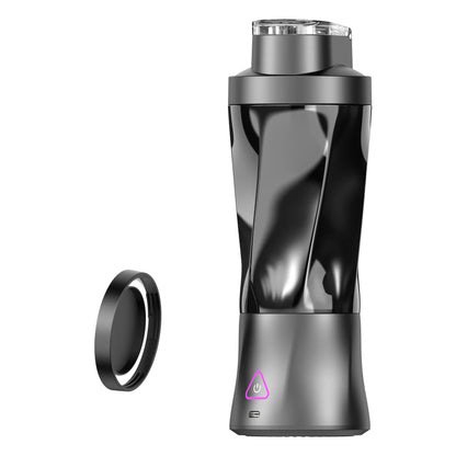 Black High-Powered Portable Blender - Large-Capacity, Ice-Crushing On-the-Go Juicer - Mekamart Australia