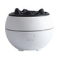 Volcanic Flame Aroma Diffuser (White Crack Style)- 360ml Ultrasonic Humidifier with 7-Color LED Light and Adjustable Mist for Home and Office - Mekamart Australia