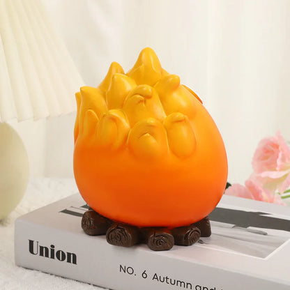 Creative Cartoon Flame Key Holder Tray - Fun and Decorative Storage for Entryway or Living Room - Mekamart Australia