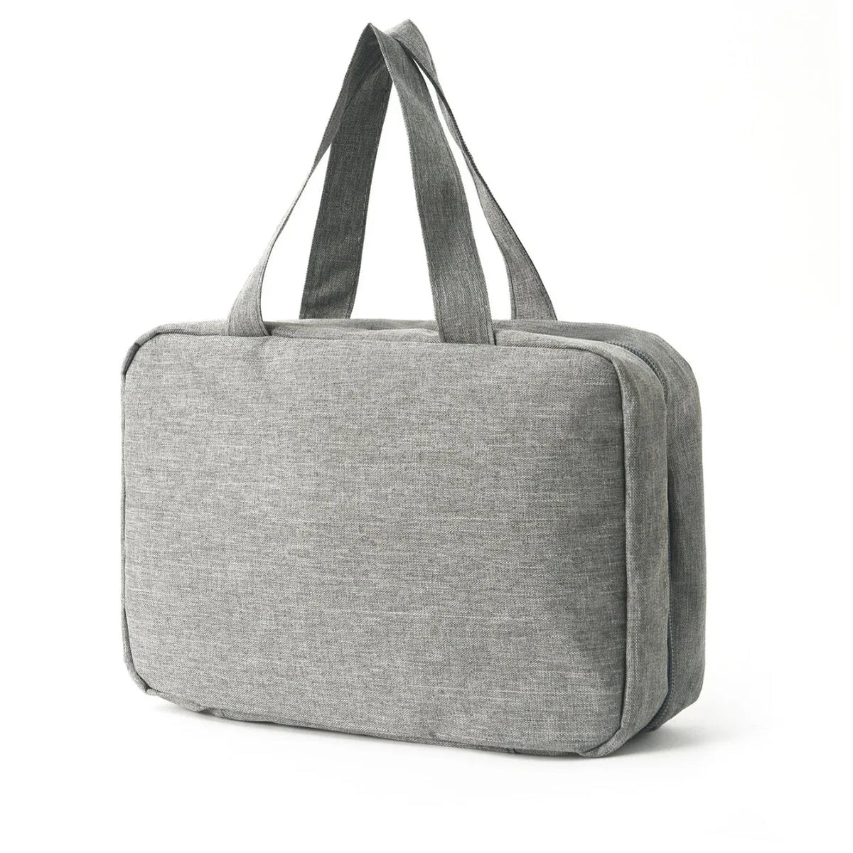 Gray Multipurpose Portable Travel Toiletry Bag - Waterproof Cosmetic Organizer with Zipper - Mekamart Australia