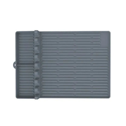 Grey Silicone BBQ Grilling Mat - Heat Resistant Side Rack Protector for Grills and Baking Trays - Mekamart Australia