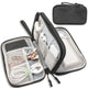 Black Portable Digital Organizer Bag – Multifunctional Storage for Power Banks, Cables, and Accessories(Photography Props Not Included) - Mekamart Australia