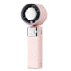Pink Portable Turbo Handheld USB Rechargeable Fan with Digital Speed Display - High-Speed Cooling Fan for Outdoor Use - Mekamart Australia