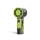 Black And Green 100-Speed Mecha Handheld Fan | USB Rechargeable High-Speed Mini Fan | Powerful & Silent | Lightweight 150g with 6-8 Hour Battery Life - Mekamart Australia