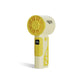 Yellow 100-Speed Mecha Handheld Fan | USB Rechargeable High-Speed Mini Fan | Powerful & Silent | Lightweight 150g with 6-8 Hour Battery Life - Mekamart Australia