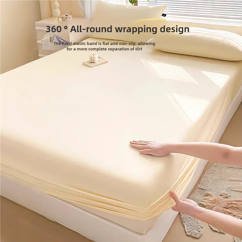 4 Packaging Pink Disposable Travel Bedding Set - Waterproof & Clean, Soft Non-Woven Fabric, 4 Pieces Set for Twin Beds - Mekamart Australia