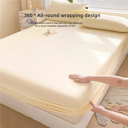 4 Packaging Green Disposable Travel Bedding Set - Waterproof & Clean, Soft Non-Woven Fabric, 4 Pieces Set for Twin Beds - Mekamart Australia