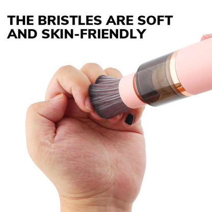 Blue Mini Portable Wireless Dust Vacuum Cleaner, Powerful and Long-Lasting Handheld Vacuum for Makeup Tables, Powder, and Dust - Mekamart Australia