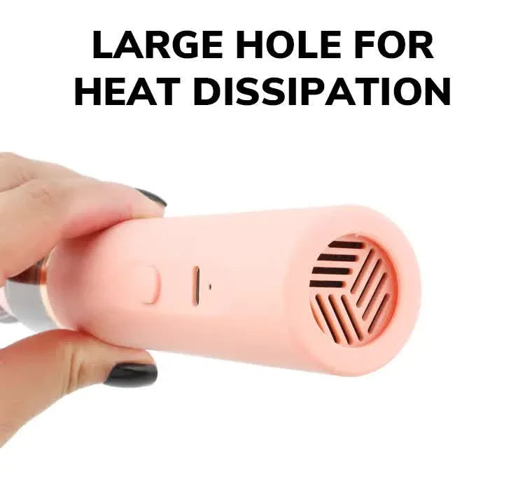 Blue Mini Portable Wireless Dust Vacuum Cleaner, Powerful and Long-Lasting Handheld Vacuum for Makeup Tables, Powder, and Dust - Mekamart Australia