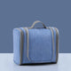 Blue Large Capacity Travel Toiletry Bag with Dry-Wet Separation - Hanging Organizer for Cosmetics and Personal Care - Mekamart Australia
