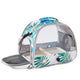 Stylish Leaf Print Clear View Bird Carrier - Portable Travel Cage with Perch & Tray for Parrots, Cockatiels & Small Pets
