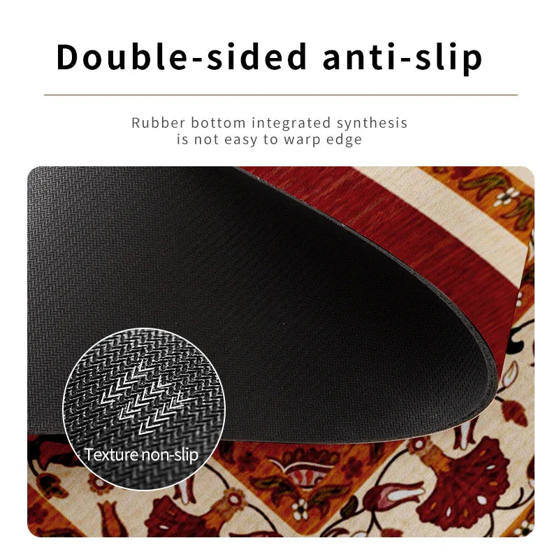 Non-Slip Diatomaceous Earth Bath Mat - Quick-Dry, Durable Toilet Rug 50x80cm - Mekamart Australia