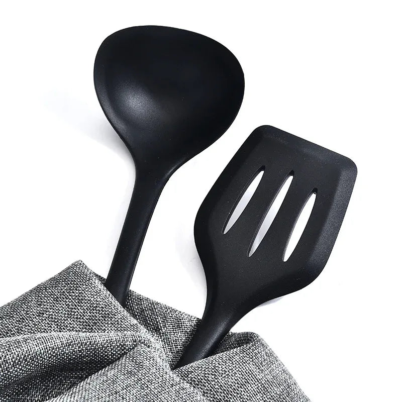 Red 10-Piece Premium Silicone Kitchen Utensil Set - Heat Resistant, Non-Stick Cookware - Mekamart Australia