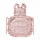 Pink Ruffled Kitchen Apron with Floral Lace - Comfortable Baking & Crafting Apron - Mekamart Australia