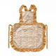 Yellow Ruffled Kitchen Apron with Floral Lace - Comfortable Baking & Crafting Apron - Mekamart Australia