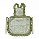 Green Ruffled Kitchen Apron with Floral Lace - Comfortable Baking & Crafting Apron - Mekamart Australia