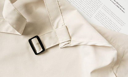 Khaki Waterproof & Oil-Proof Apron - Adjustable Kitchen Apron with Pockets - Mekamart Australia