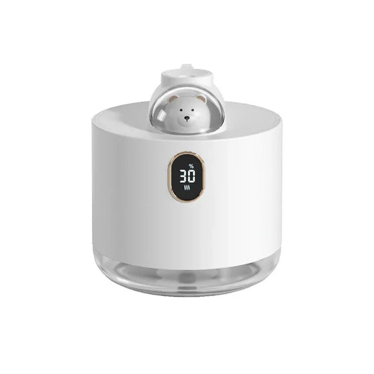White Astronaut Humidifier with LED Night Light - Whisper Quiet for Bedroom - Mekamart Australia