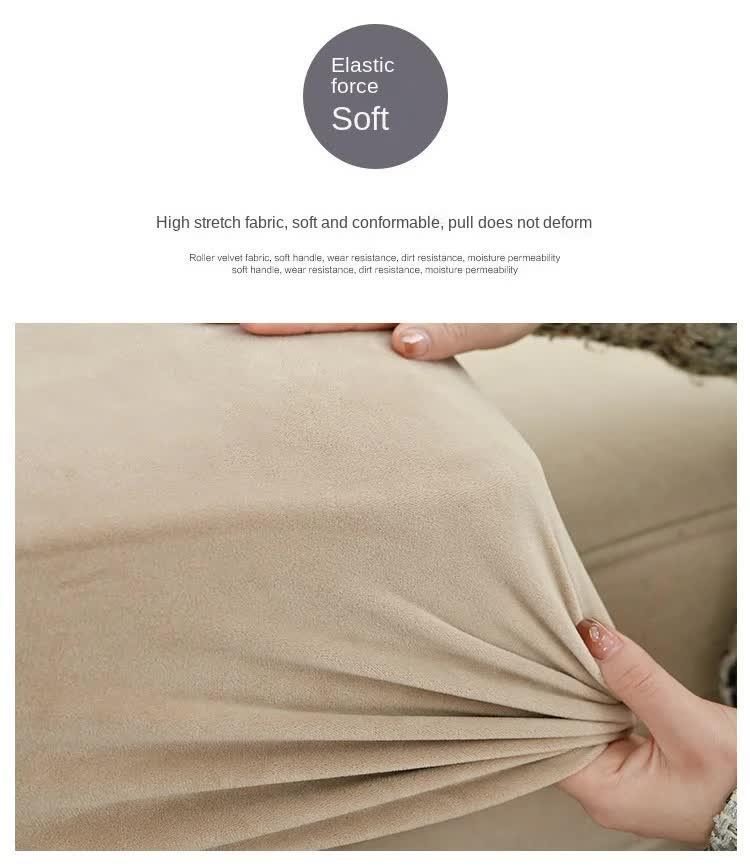 2 Pcs Claret Elegant Polyester Sofa Cover - Full Protection Against Cat Scratches & Wear - Mekamart Australia