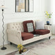 2 Pcs Coffee Elegant Polyester Sofa Cover - Full Protection Against Cat Scratches & Wear - Mekamart Australia