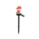 Style 2 White And Red Solar Resin Garden Stake Light - Outdoor Landscape Light for Yard and Patio Decor - Mekamart Australia