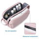 Pink Stylish Waterproof Travel Toiletry Bag Organizer - Large Capacity Shaving Kit & Makeup Case(Makeup is a prop for shooting and is not included) - Mekamart Australia
