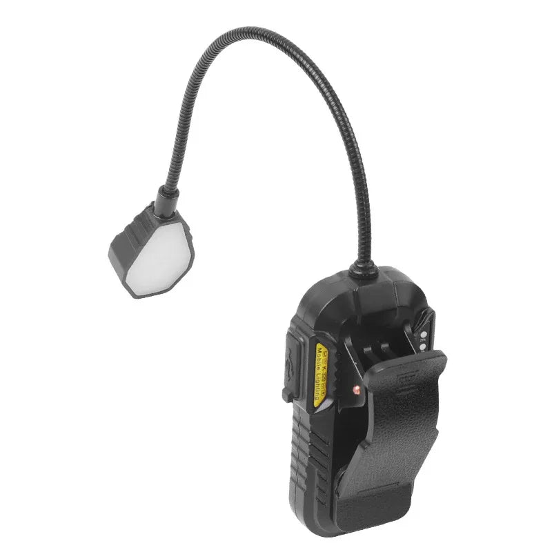 LED Sensor Clip-On Book Light - USB Rechargeable Multifunctional Work Light for Night Fishing and Reading - Mekamart Australia