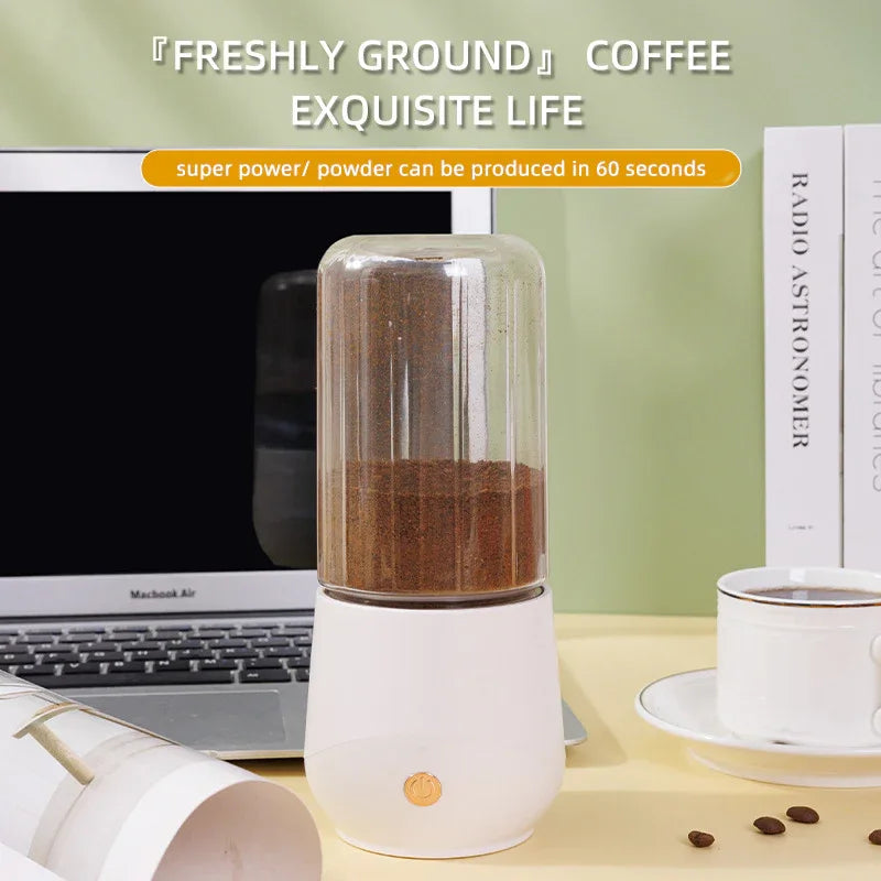 Green Compact Portable Blender - USB Rechargeable Mini Juicer Cup with 4 Blades - Mekamart Australia