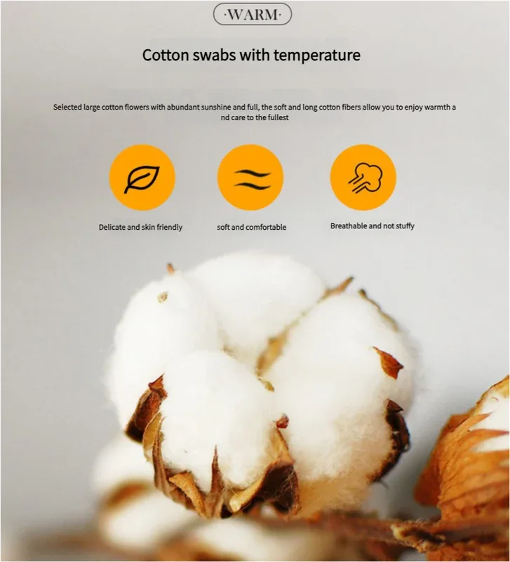 Comfortable cotton pillowcase, double-sided warm design, breathable and skin-friendly - Orange and Grey - Mekamart Australia