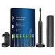 Advanced Electric Toothbrush with 5 Modes and 8 Brush Heads(Black) - Mekamart Australia