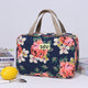 Versatile Portable Handled Bag - Durable Waterproof Fabric, Ideal for Toiletries, Lunch & Travel(Rose) - Mekamart Australia