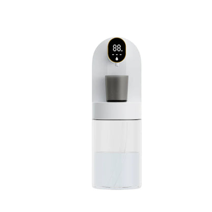 Smart Automatic Mouthwash Dispenser - 4 Adjustable Levels, LED Display, 2000mAh Battery & Magnetic Cups(white) - Mekamart Australia