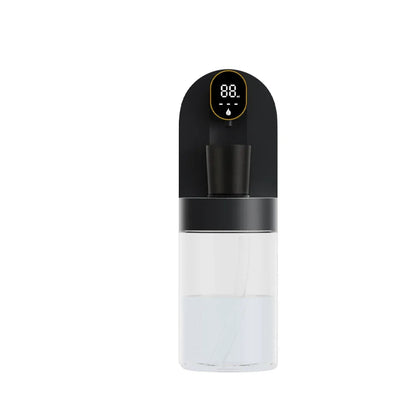 Smart Automatic Mouthwash Dispenser - 4 Adjustable Levels, LED Display, 2000mAh Battery & Magnetic Cups(black) - Mekamart Australia