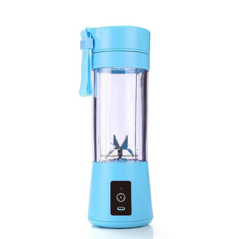 Blue Portable Blender USB Rechargeable - Personal Size Smoothie Maker On The Go - Mekamart Australia