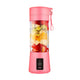 Pink Portable Blender USB Rechargeable - Personal Size Smoothie Maker On The Go - Mekamart Australia